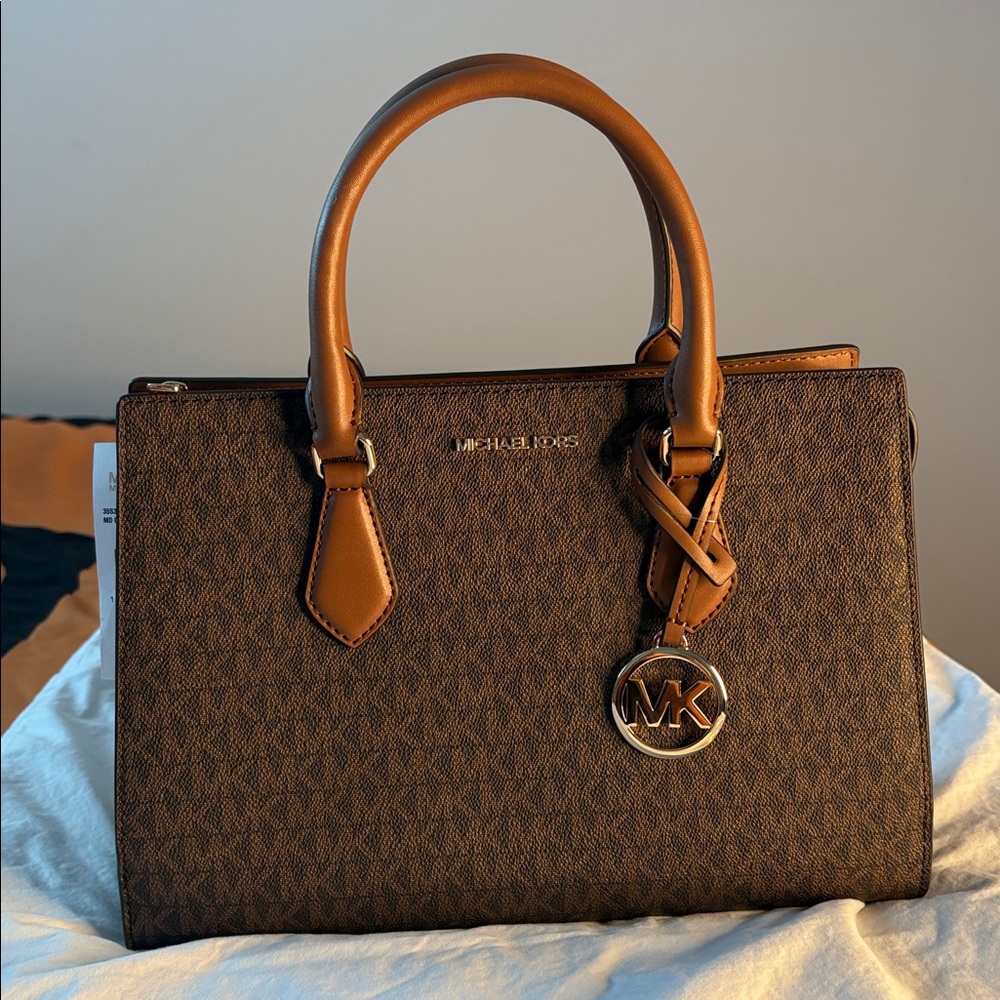 Michael Kors Dark Brown Signature Tote
